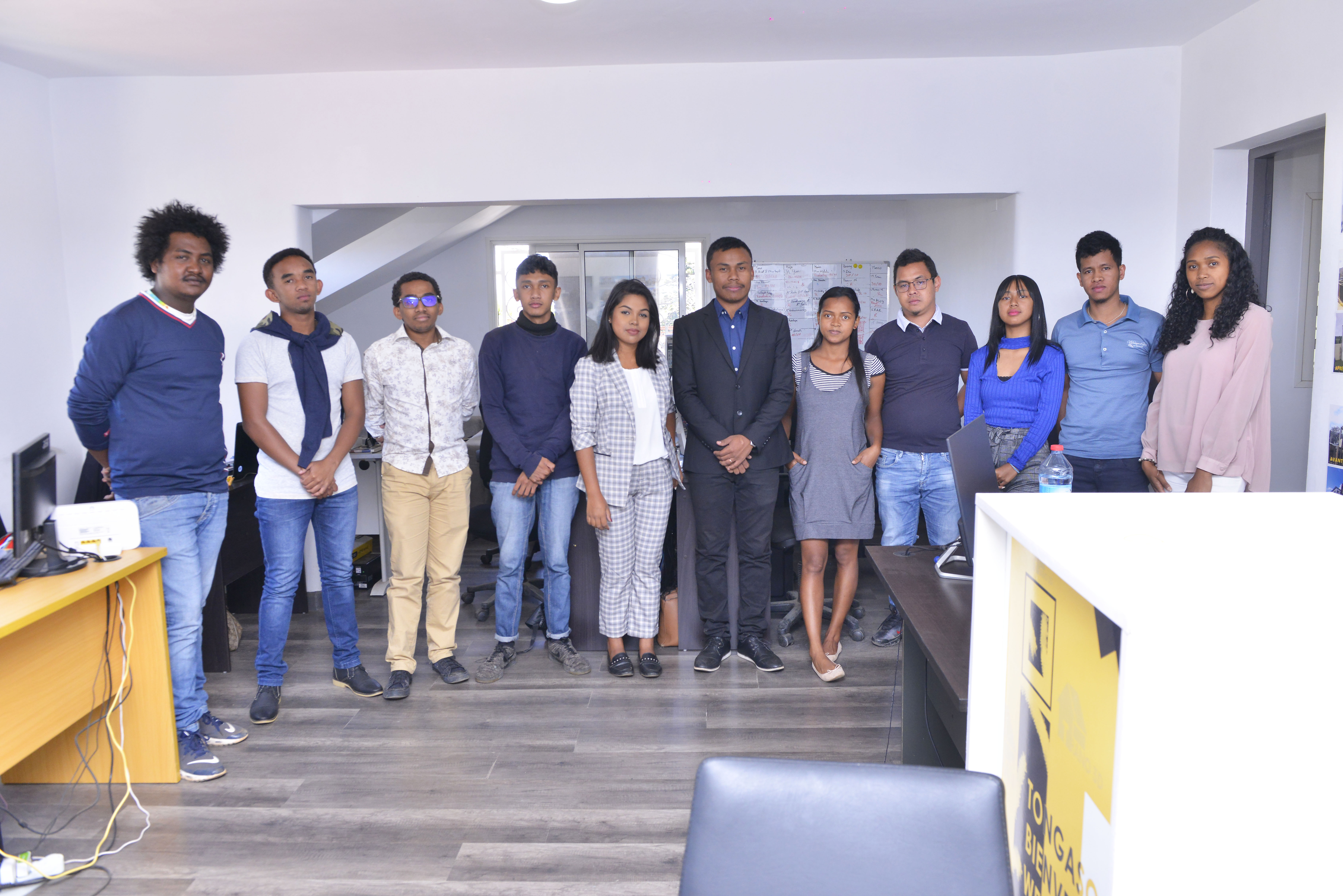 photo de groupe trano 3D web